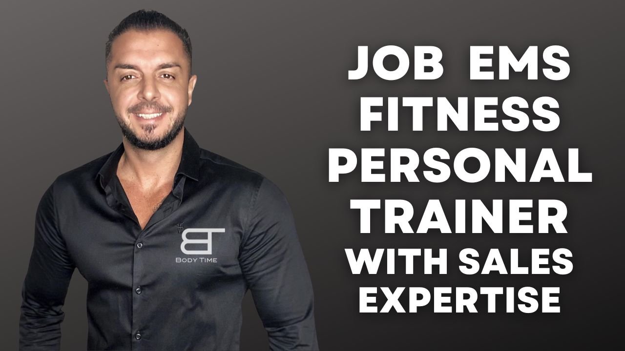 Job EMS Fitness Personal Trainer with Sales Expertise