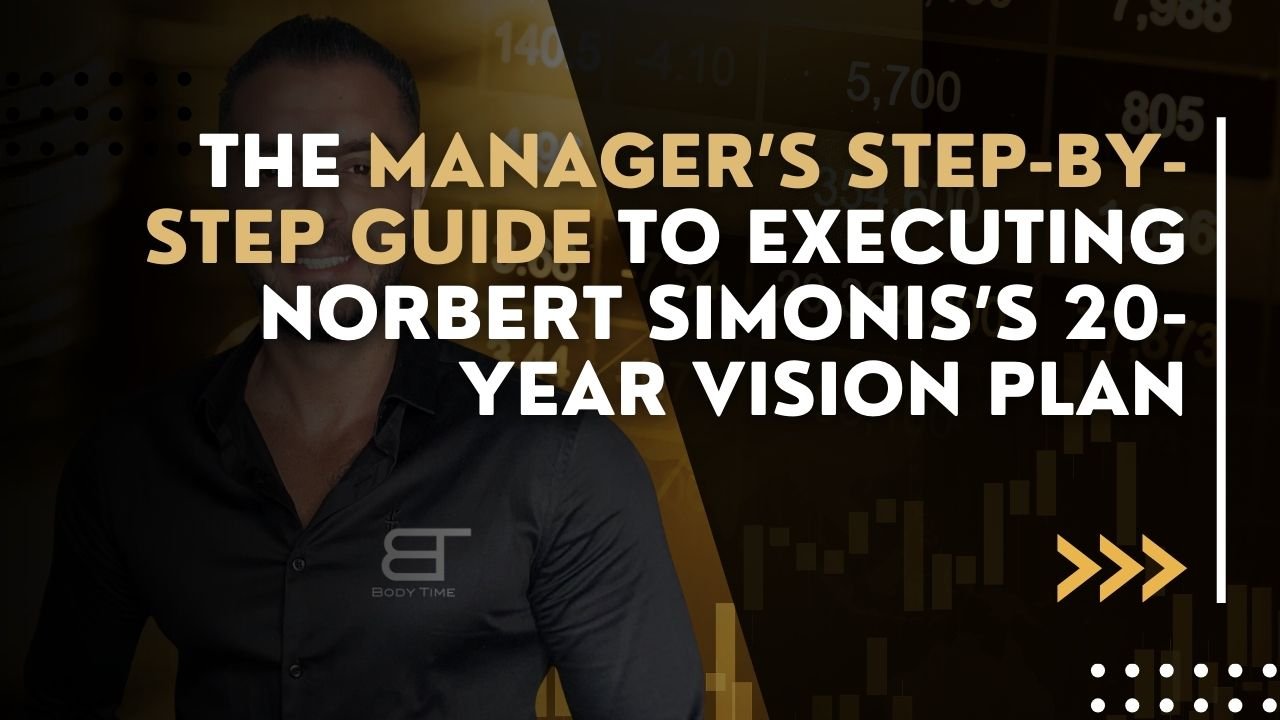 The Manager’s Step-by-Step Guide to Executing Norbert Simonis’s 20-Year Vision Plan