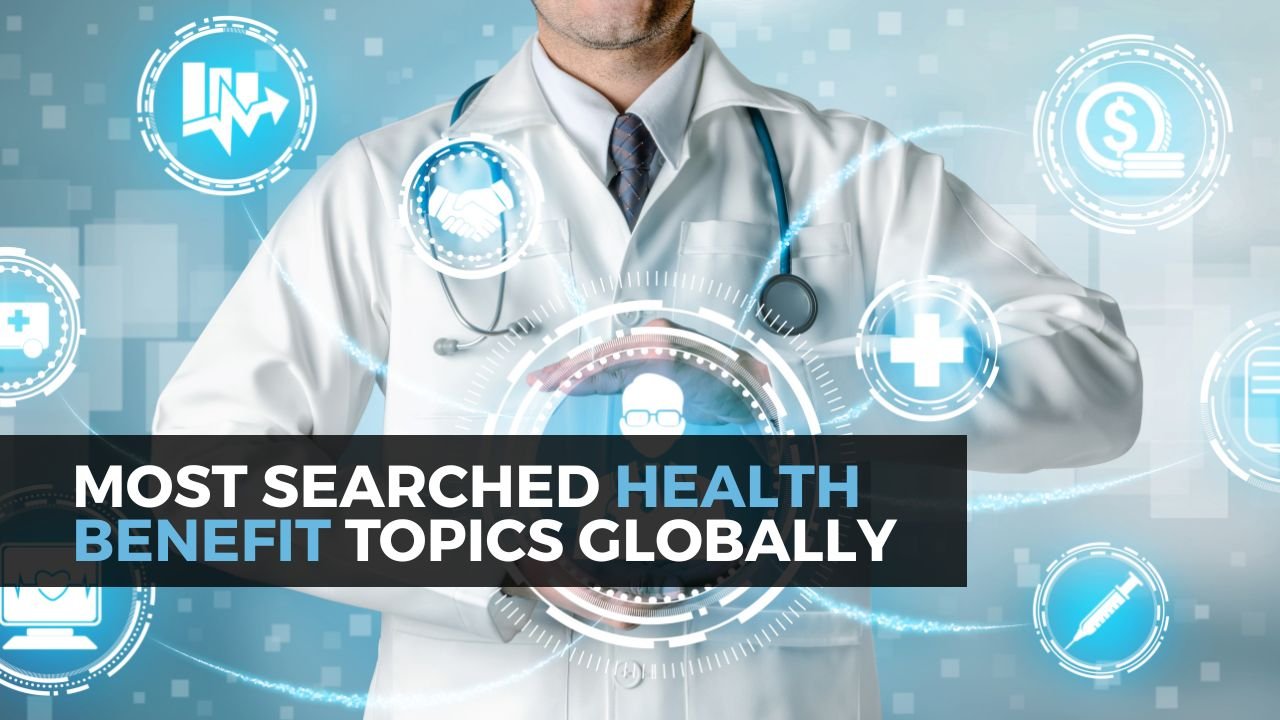 Most Searched Health Benefit Topics Globally (2024–2025)